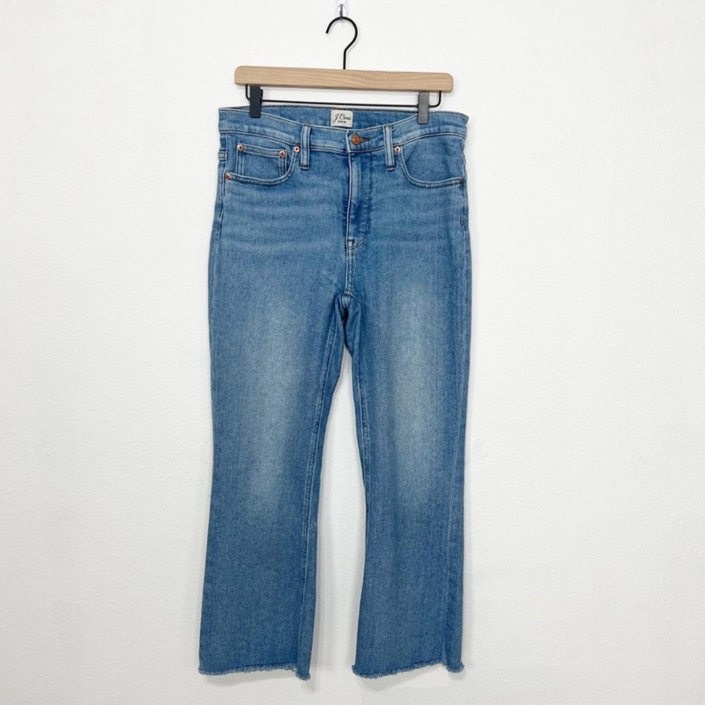 J. Crew Billie Demi Boot Crop Jeans